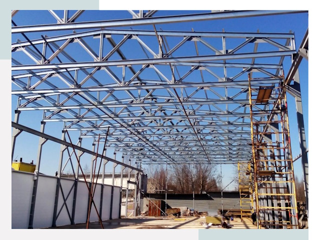 Строительство цехов в Малгобек от 619 руб. под ключ