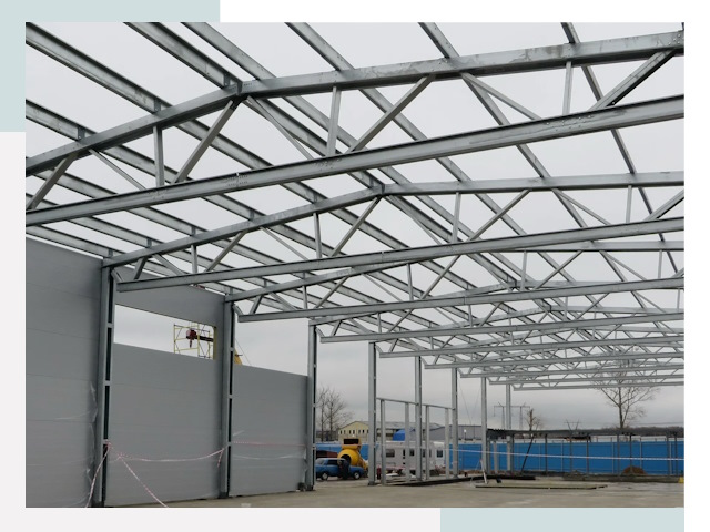 Строительство складов в Малгобек от 619 руб. за м²