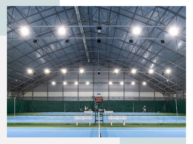 Строительство теннисных кортов в Малгобек от 619 руб.