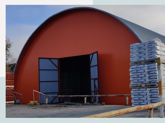 Полукруглые ангары по цене от 619 руб. в Малгобек