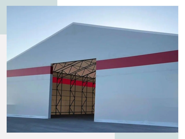 Быстровозводимые ангары в Малгобеке