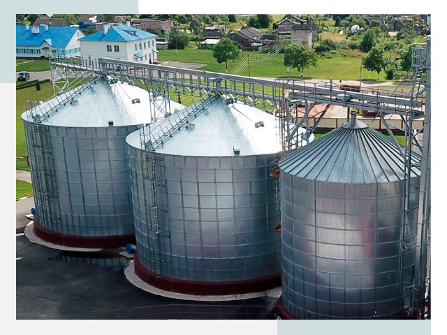 Металлические силосы в Малгобеке