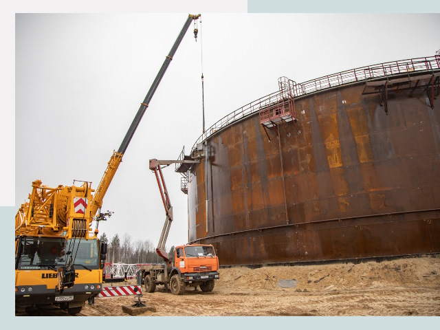 Монтаж резервуаров в Малгобеке от 619 руб. за м³