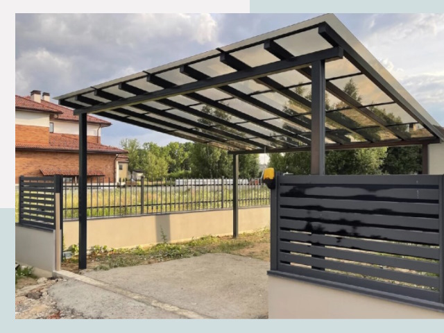 Металлические навесы в Малгобек от 619 руб. за м²