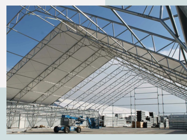 Каркасно-тентовые сооружения от СтальСтрой-Млг по цене 619 руб.