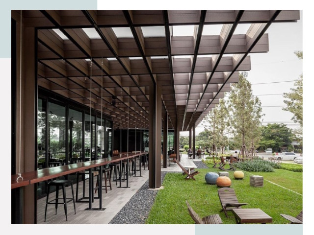 Летние веранды для кафе в Малгобеке