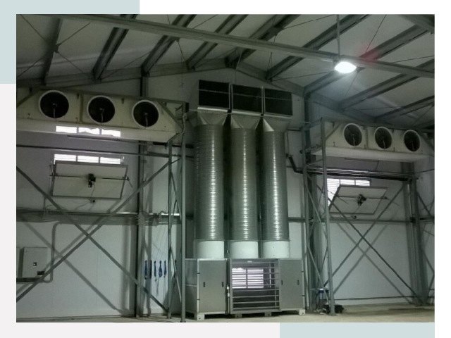 Инженерные системы для ангаров в Малгобеке