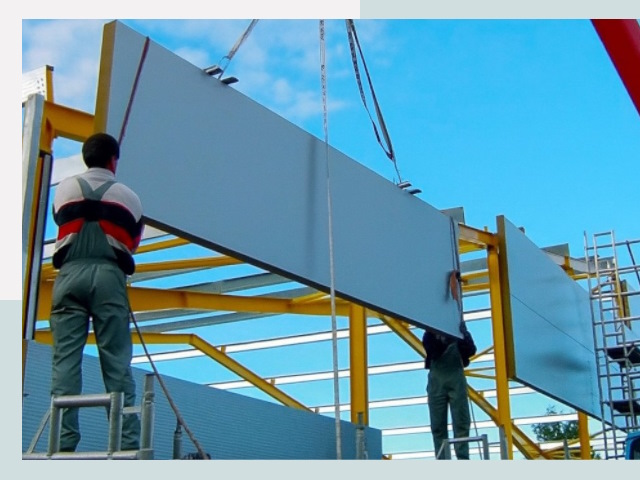 Монтаж сэндвич-панелей в Малгобеке от 619 руб.