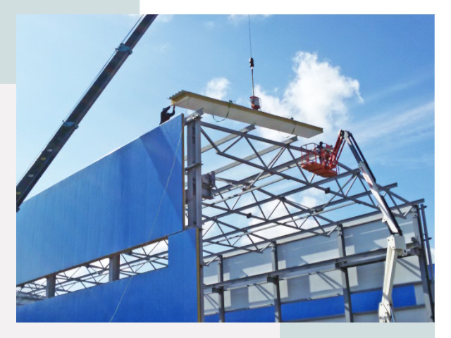 Монтаж сэндвич-панелей в Малгобеке