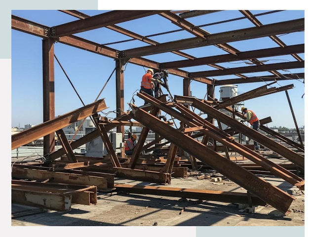 Демонтаж металлоконструкций в Малгобеке от 619 руб.